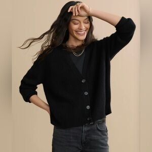 Jenni Kayne Cropped Cashmere Cardigan